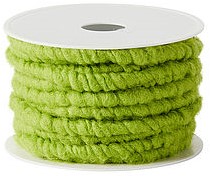 Wolkoord wolkordel SUPERDIK 15 mm 5 meter - 074 apfel grun letop Wolkoord wolsli