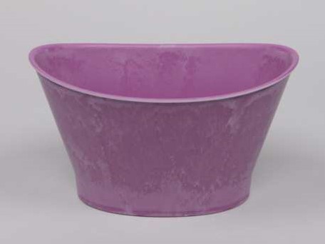 Pot Poeder Soft Roze OVAAL 22x15x12cm. Leuk model