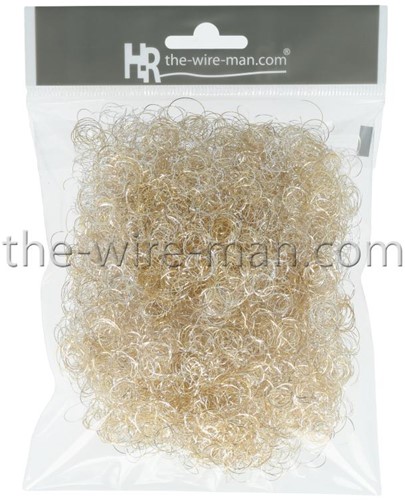 Lametta Curly Champagne 15 gr Lametta Curly  