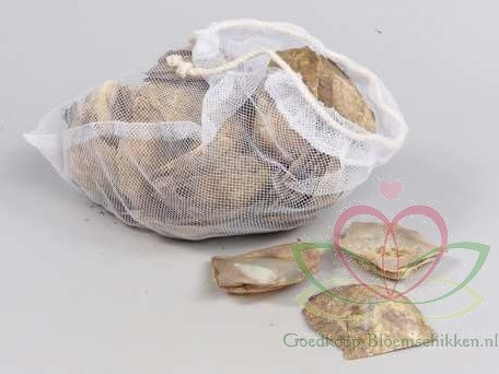 Mother of Pearl stukken schelpen +/- 500 gram