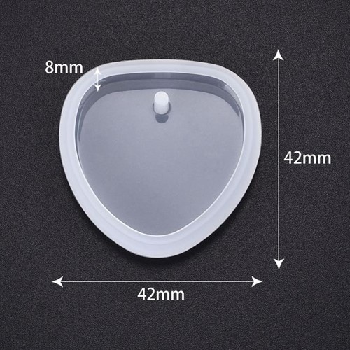 Siliconenmal Druppel, voor sieraden of sleutelhanger / st voor Epoxy Resin
