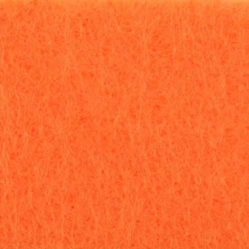 Viltlapje +/- 20x30cm. 1mm dik x1 stuk Oranje Viltlapje 20x30cm. 1mm