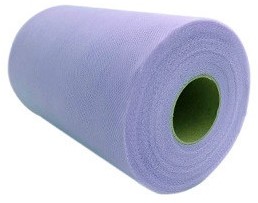 Actie Tule 15 cm. Gekleurd rol 22 meter - C25 Purple Supergoedkoop