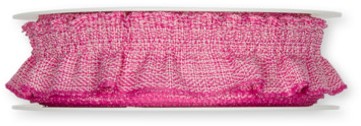 Lint Rushes elastisch Smockband PINK 23mm 7m smockband Zomers