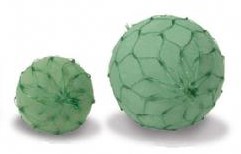 Oasis NETTED SPHERE oase met net erom, voor verse bloemen Ø12 cm. Pomander