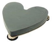 Auto hart dicht 40 cm. oase voor verse bloemen Met zuignappen