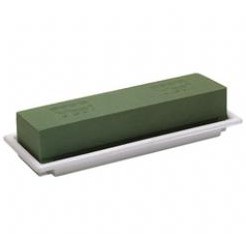 Tabledeco Oasis tafeldeco maxi oase voor verse bloemen 48x9cm. Wit