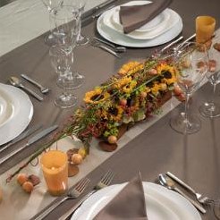 Tabledeco Oasis Ideal tafeldeco medi 25*9*5 cm. Groen oase voor verse bloemen