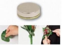 Corsage magneet  2 delig Oasis Corsage magneet