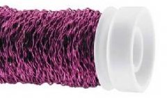 Bouilloneffectdraad 25 gram. Pink Bouilloneffectd