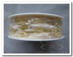 Parellint Organza met hartjes / rol creme Parellint Orga