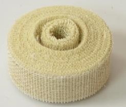 Jute band Juteband Jutte Gebleekt rol 40 meter 5 cm breed Jute band Geble