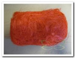 Rood sisal / +/- 30 gr Rood sisal 30 gr