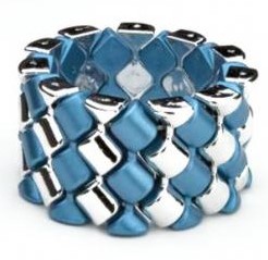 Corsage Polscorsage Carnival Blue Corsage Polscor