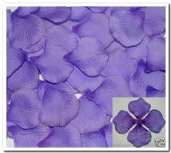 Blad zijde blaadjes Paars rozenblaadjes pakje Blad zijde blaadjes Paars