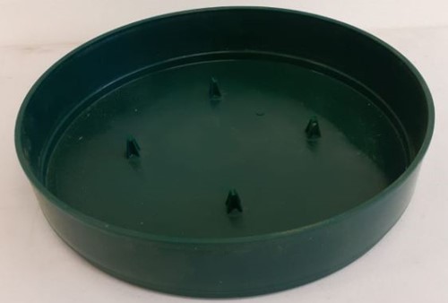 Bowl Olympia 30*5cm. leeg Groen Schaal