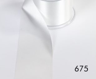Zijdelint Lint voor Lintprinter 70mm rol 50 meter - Off White Soepel Zijdelint Lint