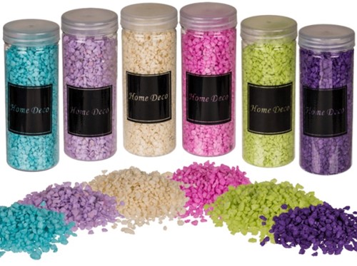 Gravel 400 gram Peach Decoratiezand