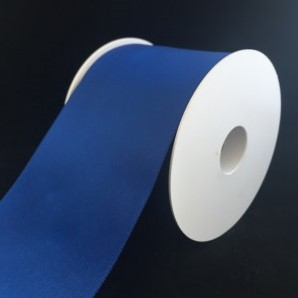 Lint voor Lintprinters Creative Ribbon 75mm ENZIANBLAU 25m stevig kwaliteits lint Dubbelsatijn 