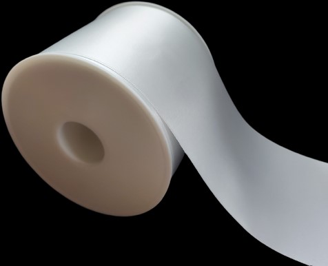 Lint voor Lintprinters Creative Ribbon 75mm OffWhte 25m stevig kwaliteits lint Dubbelsatijn 