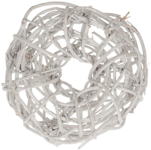 Krans Lianen Lianenkrans 30cm. White wash Liaan krans