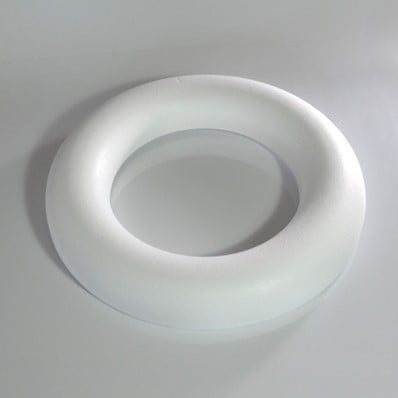 Oasis Styropor RING 35cm platrond   piepschuim ring piepschuim krans