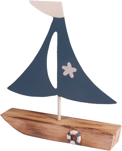 Zeilboot Zeilschip Deco zeilboot, 14x15, 5x2, 7cm. Zeilboot