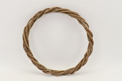 Krans Ring Twisted Vine 45 cm 3.5 cm dik Naturel krans van takken