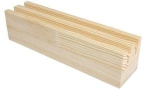  Superhandige Houten standaard voor ringen. Geschikt voor Bamboe en Metalen ringen 1 of 2 ringen tegelijk