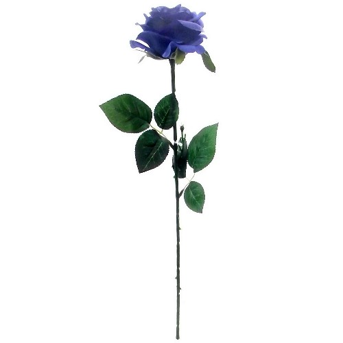 Decoflorall Blauwe roos +/- 48cm. / st Flowerwall bruidsboeket