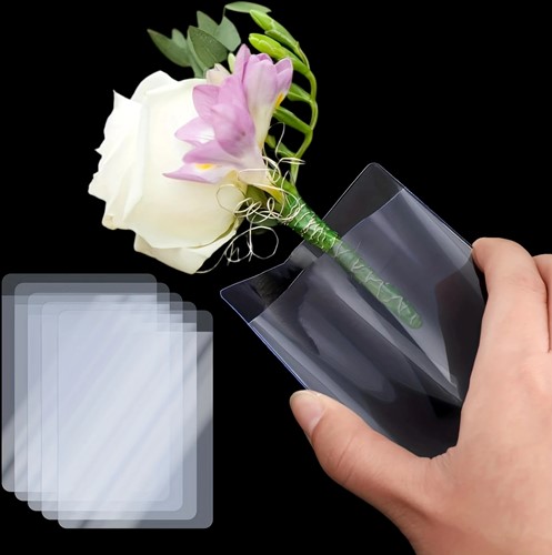 Pocket Pochetcorsagezakjes (Zakboutiquehouder) – 10 Stuks – 12,4 cm x 8,4 cm – Voor Corsages en Bloemschikken 12,4 cm * 8,4 cm