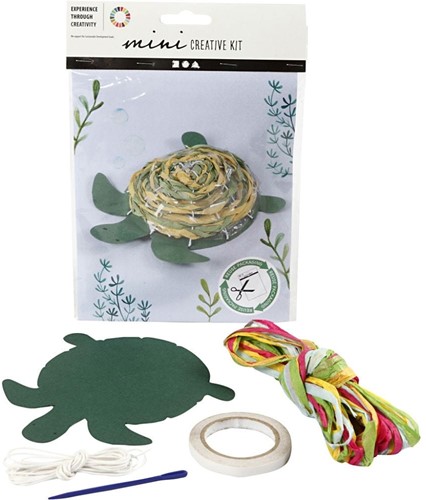 DIYkit Pakket Hobbyset Creative mini kit Walvis met kalf schoencadeautje 