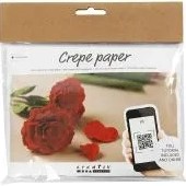 DIYkit Pakket Hobbyset Crêpepapier, Rozen schoencadeautje 