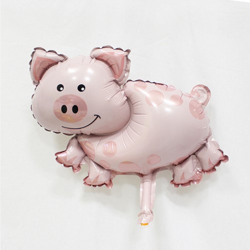 Folieballon Big varken 34cm /st Zie omschrijving