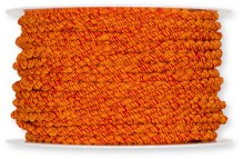 Koord, mat gemeleerd koord 4mm DonkerOranje rol 20 m Koord, glanzend