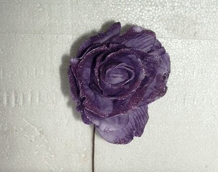 foamrose Sophie Sparkling Purple 15 cm. / DOOS12 foamrose Sophie