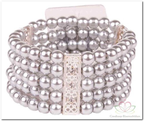 Corsage Polscorsage Simple Elegance Zilver Polscorsage