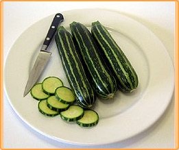 Safari F1 Courgette - 50 zaden Gestreepte Courgette