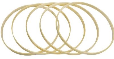 Bamboe ring Borduurring Flowerhoop 26 cm/stuk Bamboo bloemenring  