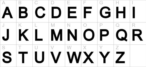 Alfabet Styropor Piepschuim letter 
