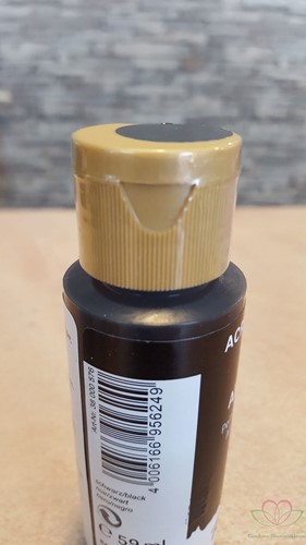 Allesverf Acryl 59 ml Zwart Acrylverf
