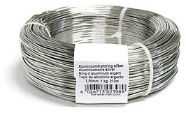 Aluminiumdraad 1 kg 1, 5mm 212m nieuwe dikte Aluminiumdraad