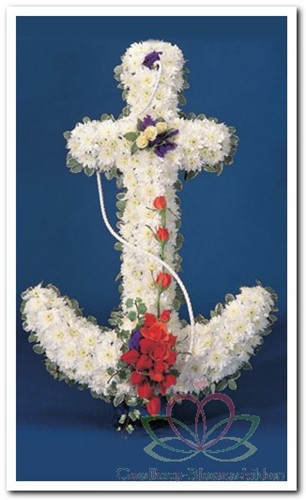 Anker steekschuimvorm (Groot) oase voor verse bloemen