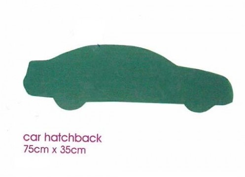 Auto Hatch Back steekschuimvorm oase voor verse bloemen