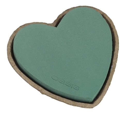OASIS Biolit Heart 33 cm Steekschuim voor Verse Bloemen