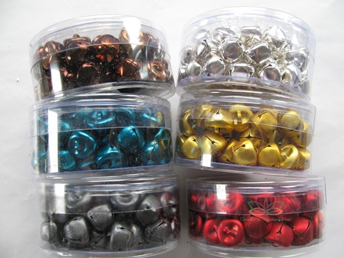 Christmas bells Brons MAT12 mm Doosje +/- 60 stuks Wedding Wands
