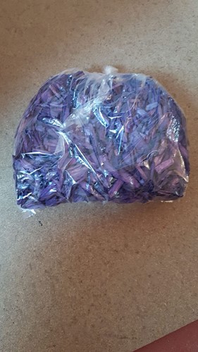 Actie Houtsnippers paars +/- 200 gr Gekleurde houtsnippertjes