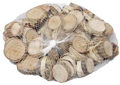 Berkenschijfjes 500 gram Birch slices Berkenschijfjes