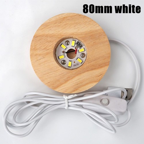 Led bodem op usb M 80 mm voor Epoxy Resin en andere decoraties