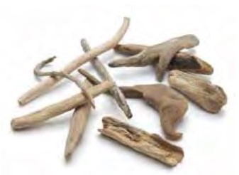 Drijfhout Thin, Fijn Naturel 500 gr Kleinere stokjes